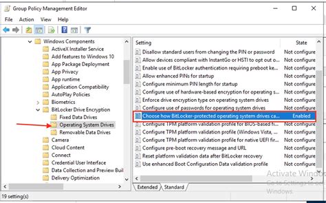 bitlocker pre boot authentication smart card|enable BitLocker authentication.